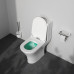 Унитаз-компакт FlashClean с сиденьем микролифт AM.PM Sense C748600SC Белый 