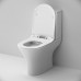 Унитаз-компакт FlashClean с сиденьем микролифт AM.PM Sense C748600SC Белый 