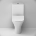 Унитаз-компакт FlashClean с сиденьем микролифт AM.PM Sense C748600SC Белый 