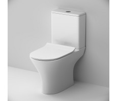 Унитаз-компакт FlashClean с сиденьем микролифт AM.PM Sense C748600SC Белый 