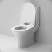 Унитаз-компакт FlashClean с сиденьем микролифт AM.PM Sense C748600SC Белый 