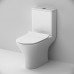 Унитаз-компакт FlashClean с сиденьем микролифт AM.PM Sense C748600SC Белый 