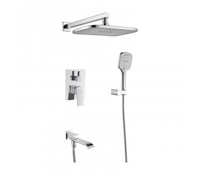 Душевая система встраиваемая Shevanik S4035, хром