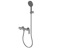 Смеситель для ванны AQUAme Monza AQM6312GM Серый матовый 