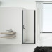 Душевая дверь Vincea Orta VPP-1O900CLB, 900, черный, стекло прозрачное 