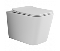 Подвесной унитаз Cubic Rimless Ceramica Nova CN1806 Белый 