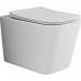 Подвесной унитаз Cubic Rimless Ceramica Nova CN1806 Белый 