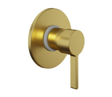 Смеситель для душа PAINI Brera встраиваемый, брашированное золото PVD (PJ) 74PJ690 