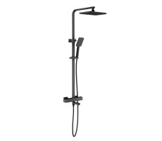 Душевая система с термостатом Timo Tetra-thermo SX-0169/03 черный
