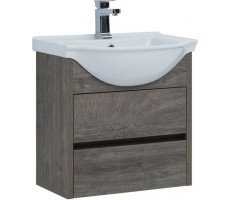 Тумба с раковиной Aquanet Сидней 60 дуб рошелье Тумба с раковиной Aquanet Сидней 60 дуб рошелье