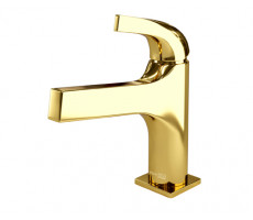 Смеситель для раковины WasserKRAFT Sauer 7100 7103 золото 