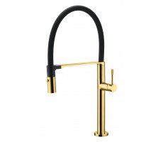 Смеситель для кухни Boheme UNO GOLD 114-G золото 