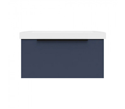 Тумба под раковину подвесная La Fenice SIMPLA FNC-01-SIM-BG-80, синяя 