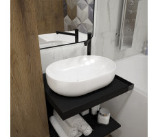 Раковина Teymi Solli 48 artceramic, накладная, белая T50208 