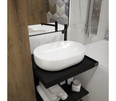 Раковина Teymi Solli 48 artceramic, накладная, белая T50208 