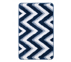 Коврик для ванной Fixsen River  темно-синий 50х80 см.  FX-5004M 