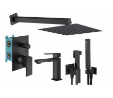 Комплект Plumberia Selection KITZTG18NO53 Черный матовый Комплект Plumberia Selection KITZTG18NO53 Черный матовый