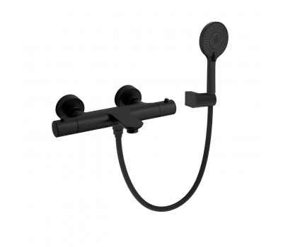 Смеситель для ванны термостатический Raiber RPB-008, черный 