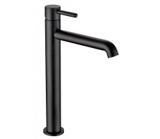 Смеситель для раковины высокий Grocenberg GB3029BL, черный 