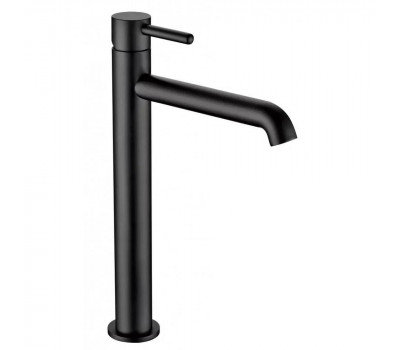 Смеситель для раковины высокий Grocenberg GB3029BL, черный 