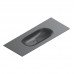 Раковина консоль 125x50 Catalano Sfera 521260022 черный матовый 