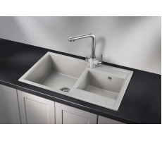 Кухонная мойка GRANULA 8201, БАЗАЛЬТ, кварц 