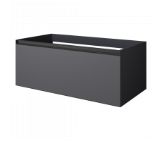 Тумба Armadi Art QUATRO 1 100см ANTHRACITE цвет профиль ANTHRACITE 790-M1-100-A-A 