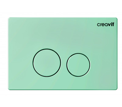  Кнопка для инсталляции TERRA зеленый нил CREAVIT GP9002.09 Зелёный нил матовый 