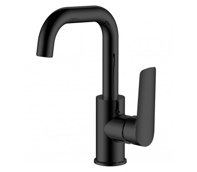 Смеситель Lagos Black для раковины поворотный LG26MB ESKO Смеситель Lagos Black для раковины поворотный LG26MB ESKO