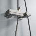 Душевая система с термостатом Rose R1896T, пепельный