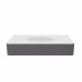 Раковина Vincea Каприз (Caprise) Corian, цвет белый матовый + серый матовый VCB-4CA100MWG Раковина Vincea Каприз (Caprise) Corian, цвет белый матовый + серый матовый VCB-4CA100MWG