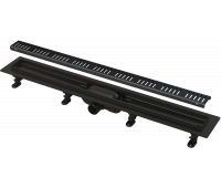 Душевой лоток 55 см Alcadrain с черной матовой решеткой APZ10BLACK-550M 