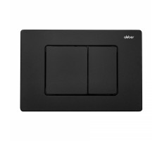 Кнопка смыва ABBER AC0120MB черная матовая 