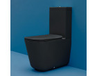 Унитаз моноблок Kerasan Tribeca 511731 (бачок и сиденье отдельно) цвет черный матовый 