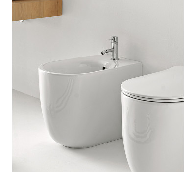 Биде Kerasan Nolita 532001*1 цвет белый 