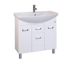 Тумба Onika Балтика 80 напольная, белая (ум. Балтика 80) 108023 Тумба Onika Балтика 80 напольная, белая (ум. Балтика 80) 108023