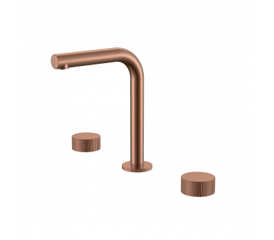                 Смеситель на столешницу STICK LINEA на 3 отв. COPPER BRUSHED Boheme 152-CB.3 брашированная медь 