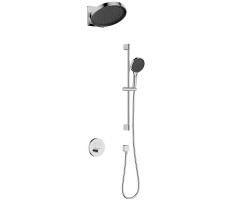 Душевая система со смесителем AQUAme  AQM8403CR Хром 