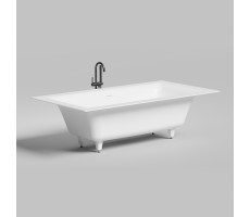 Встраиваемая ванна 210х100 Salini Ariosa Axis 1053201M S-Stone Белый матовый Встраиваемая ванна 210х100 Salini Ariosa Axis 1053201M S-Stone Белый матовый