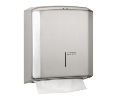 Диспенсер для бумажных полотенец Mediclinics DT2106CS серый матовый 