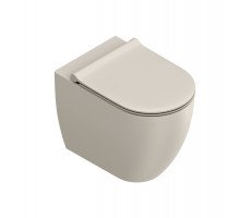 Унитаз напольный 55x35, безободковый Catalano Sfera 514550029 Sabbia Satinato 
