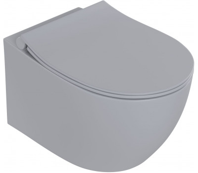 Унитаз подвесной Allen Brau Fantasy 3 Vortex 4.11035.SG серый матовый 