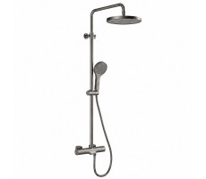 Душевая система с термостатом GAPPO G2495-79, оружейная сталь Душевая система с термостатом GAPPO G2495-79, оружейная сталь