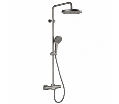 Душевая система с термостатом GAPPO G2495-79, оружейная сталь Душевая система с термостатом GAPPO G2495-79, оружейная сталь