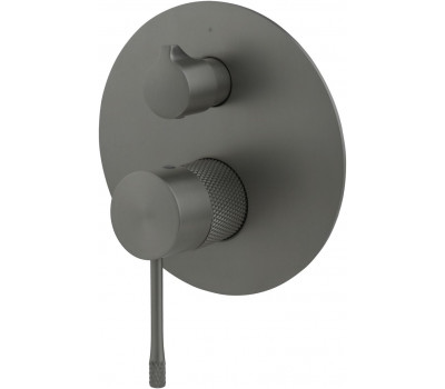 Смеситель для душа Allen Brau Priority 4.0 5.31C11-MG (с внутренней частью, 2 выхода) графит браш 