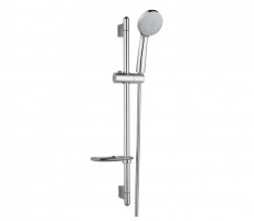 Штанга для душа с мыльницей Bravat D152CP-3-RUS Хром 