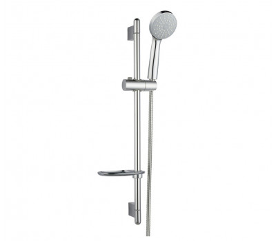 Штанга для душа с мыльницей Bravat D152CP-3-RUS Хром 