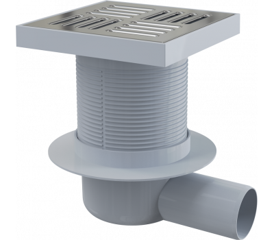 Душевой трап Alcadrain с решеткой хром APV5411 Душевой трап Alcadrain с решеткой хром APV5411