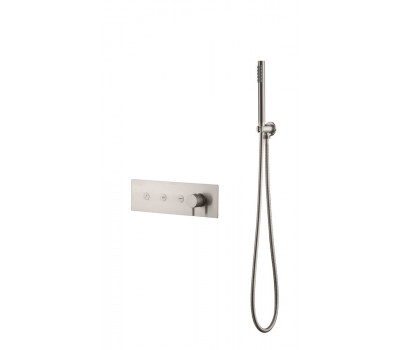 Смеситель FUSION с ручным душем Nikel Brush Boheme 130-SYS-NB брашированный никель