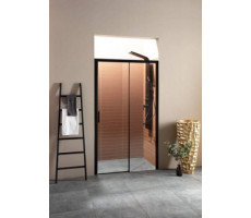 Душевая дверь Aquanet Pleasure AE60-N-140H200U-BT 140, прозрачное стекло 